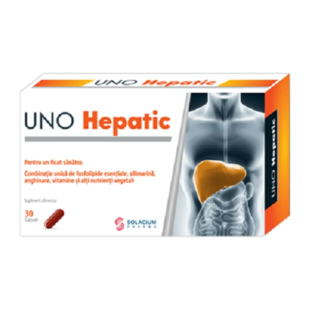 Uno Hepatic, 30 capsule, Solacium Pharma