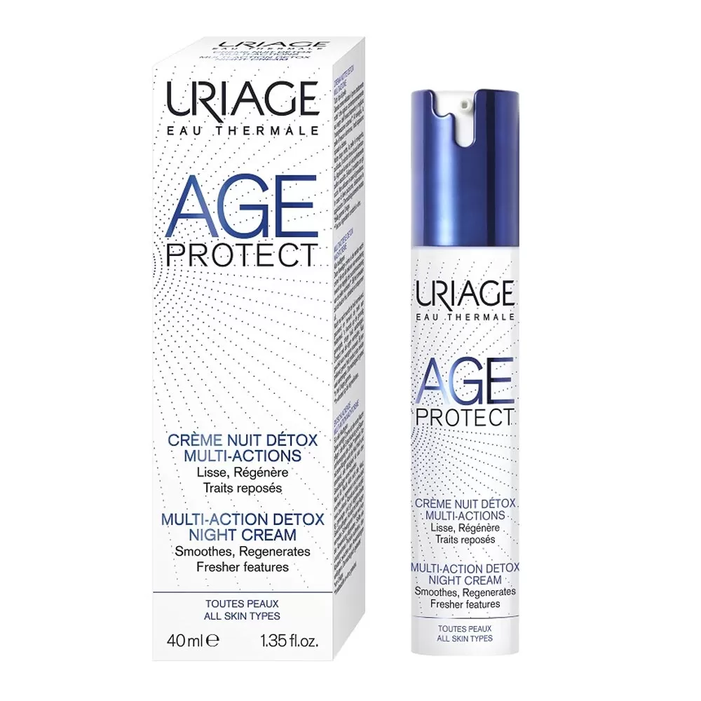 Uriage Age Protect Crema de Noapte Detox Antiaging x 40 ml