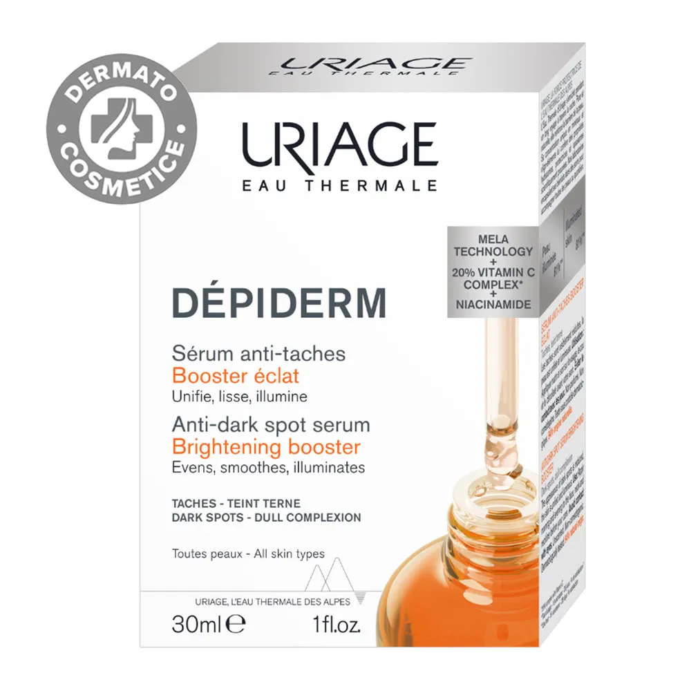 Serum Booster Impotriva Petelor Depiderm, 30ml, Uriage