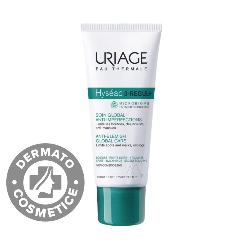 Hyseac 3-Regul+ Crema, 40ml, Uriage