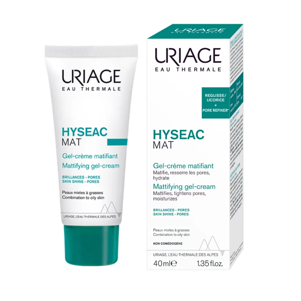 Gel Crema Hyseac Mat, 40ml, Uriage