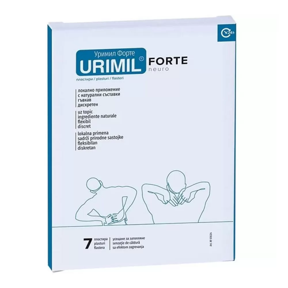 Urimil Forte Neuro -plasturi x 7, NaturPharma