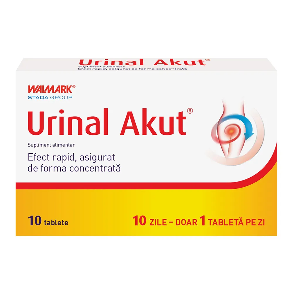 Urinal Akut Idelyn, 10 tablete, Walmark