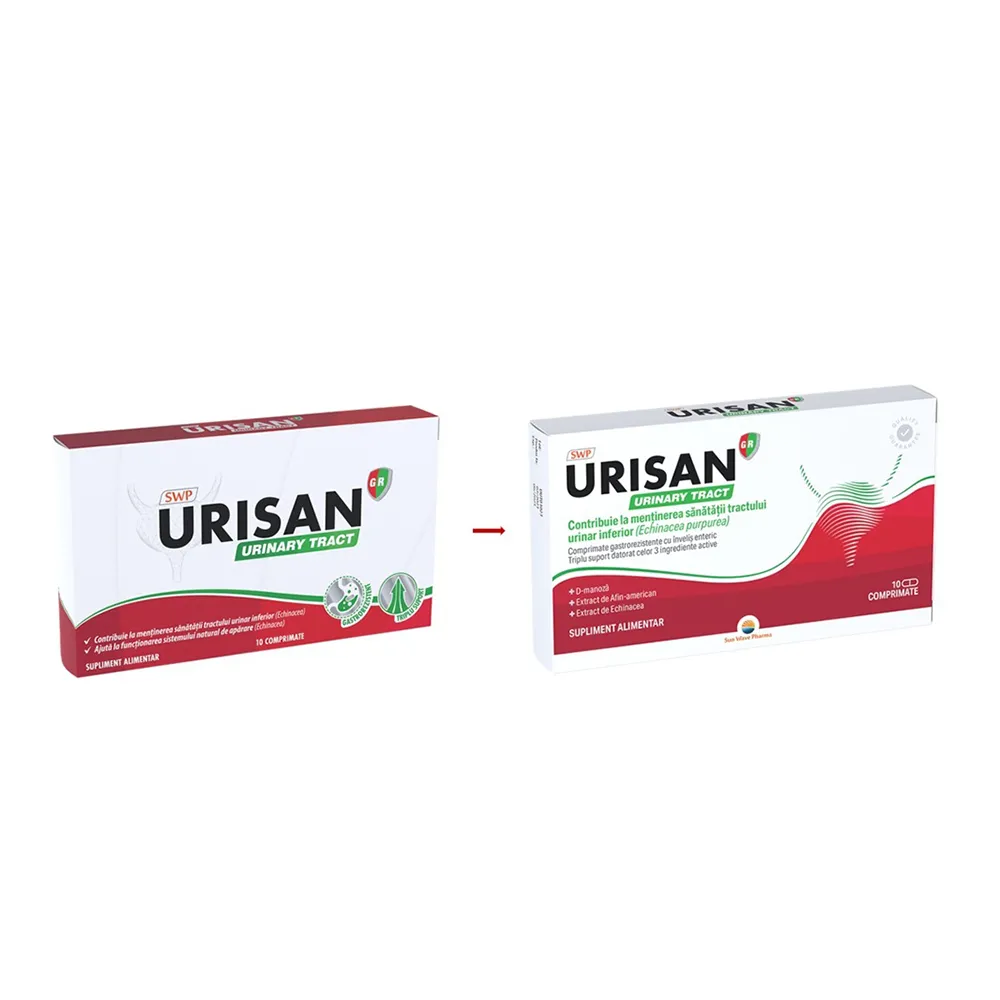 Urisan Urinary Tract, 10 comprimate, Sun Wave Pharma