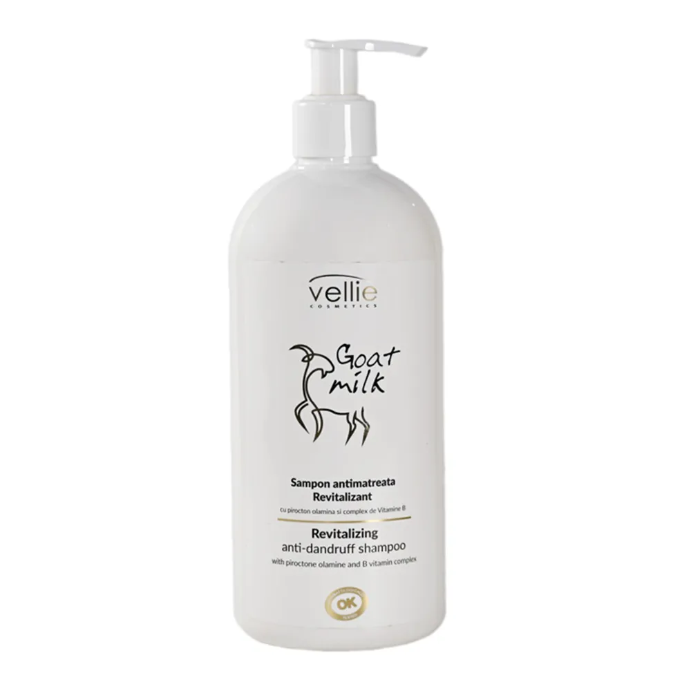 Sampon Anti-matreata Revitalizant Goat Milk, 500ml, Vellie