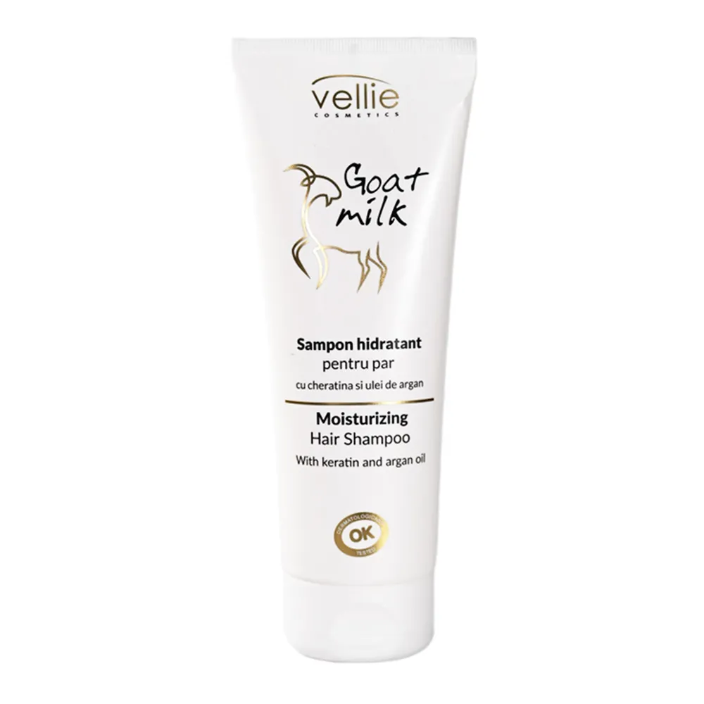 Sampon Hidratant Goat Milk, 250ml, Vellie