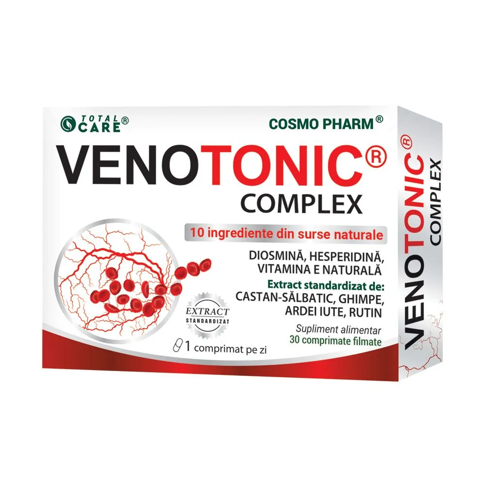 Venotonic Complex, 30 tablete, Cosmopharm