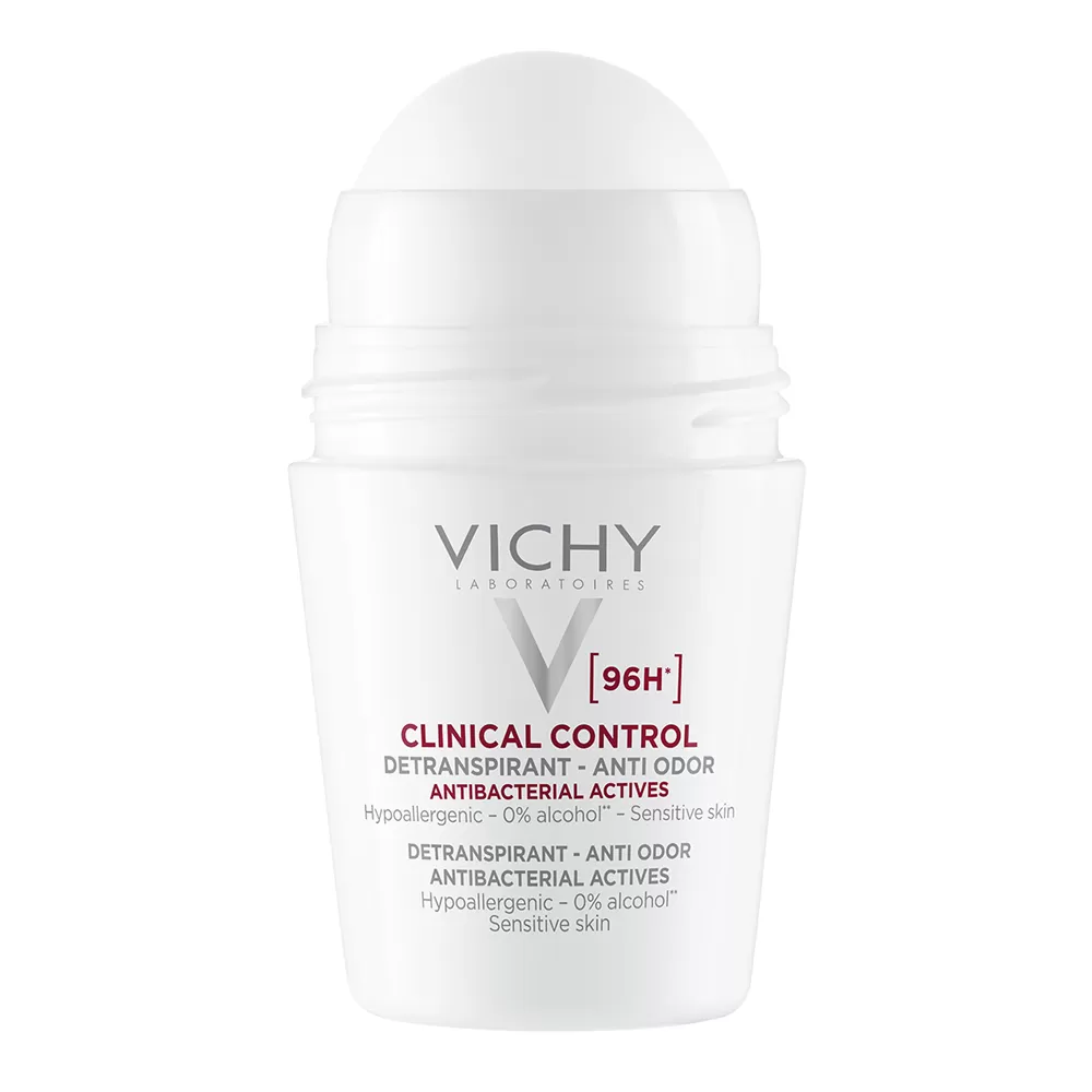 Vichy Deo Roll-on 96H Antiperspirant Clinical Control fara Alcool x 50 ml