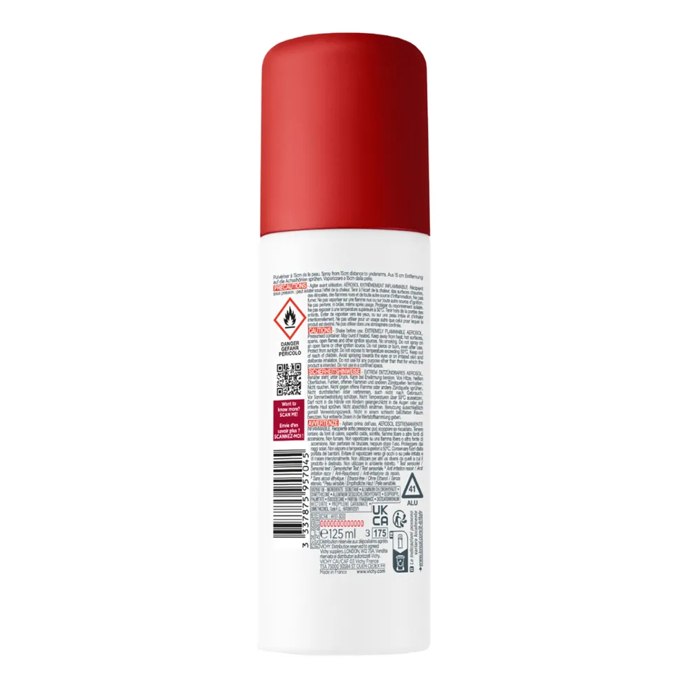 Spray Antiperspirant Deo Clinical Control 96h, 125ml, Vichy