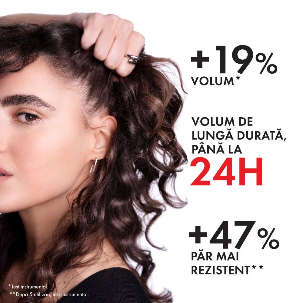 Sampon Energy + cu acțiune energizantă rezervă de reîncărcare, complementar tratamentului împotriva căderii părului, 400ml, Dercos