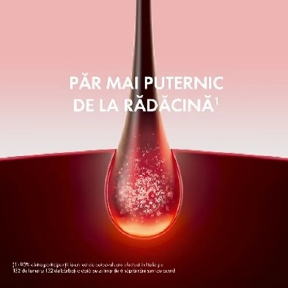 Sampon Energy + cu acțiune energizantă rezervă de reîncărcare, complementar tratamentului împotriva căderii părului, 400ml, Dercos