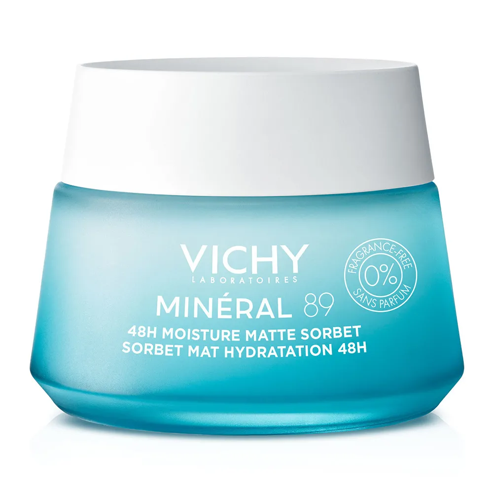 Crema Hidratanta Non-grasa 48H Mineral 89 Sorbet, 50ml, Vichy