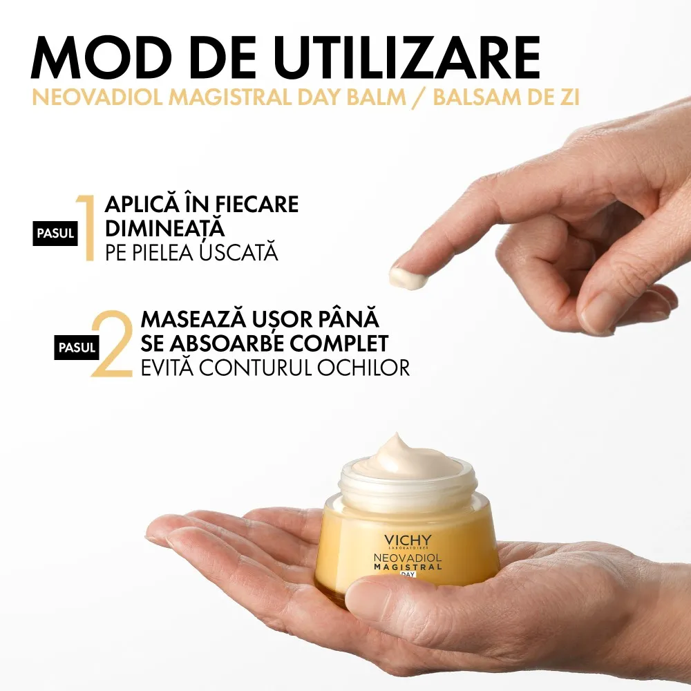 Balsam de Zi cu Efect de Fermitate Neovadiol Magistral, 50ml, Vichy