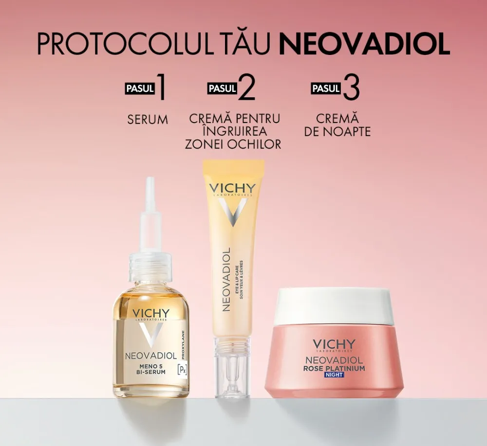 Crema de Noapte Neovadiol Rose Platinum, 50ml, Vichy