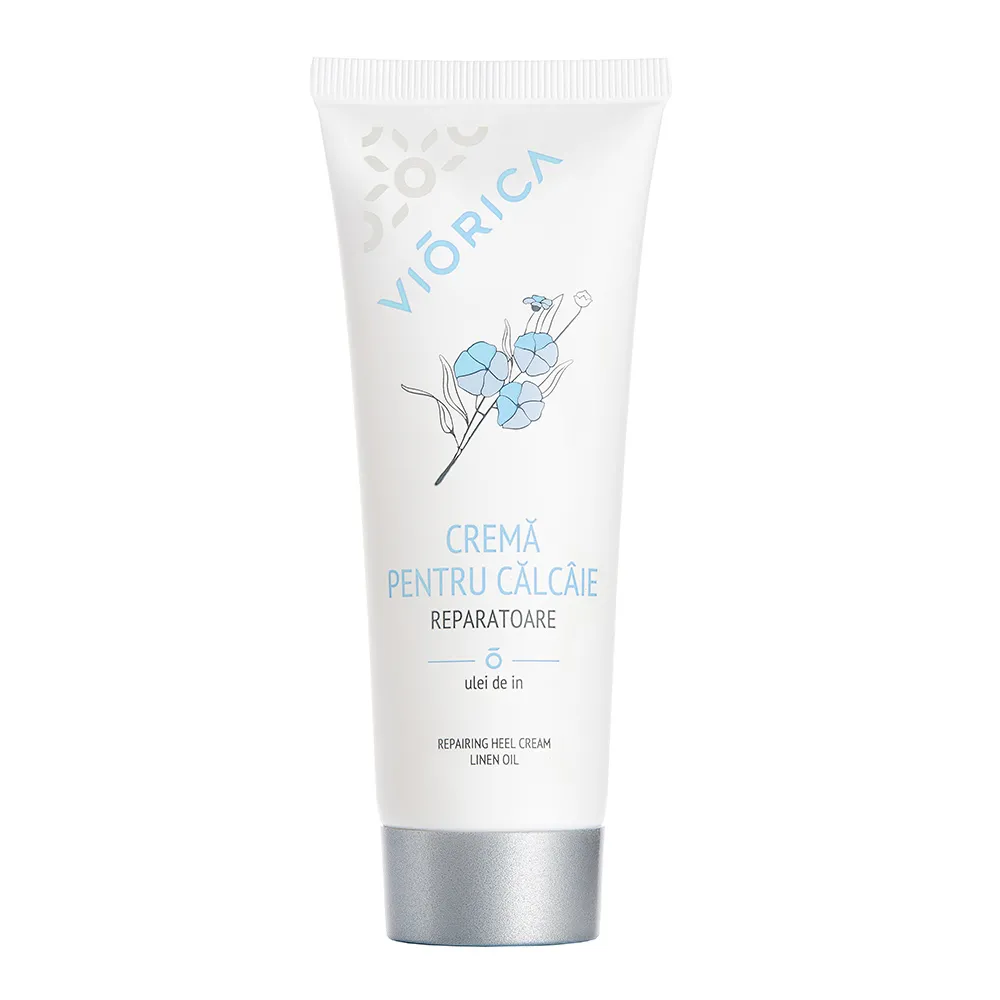 Crema de Calcaie Reparatoare cu Ulei de In, 75ml, Viorica