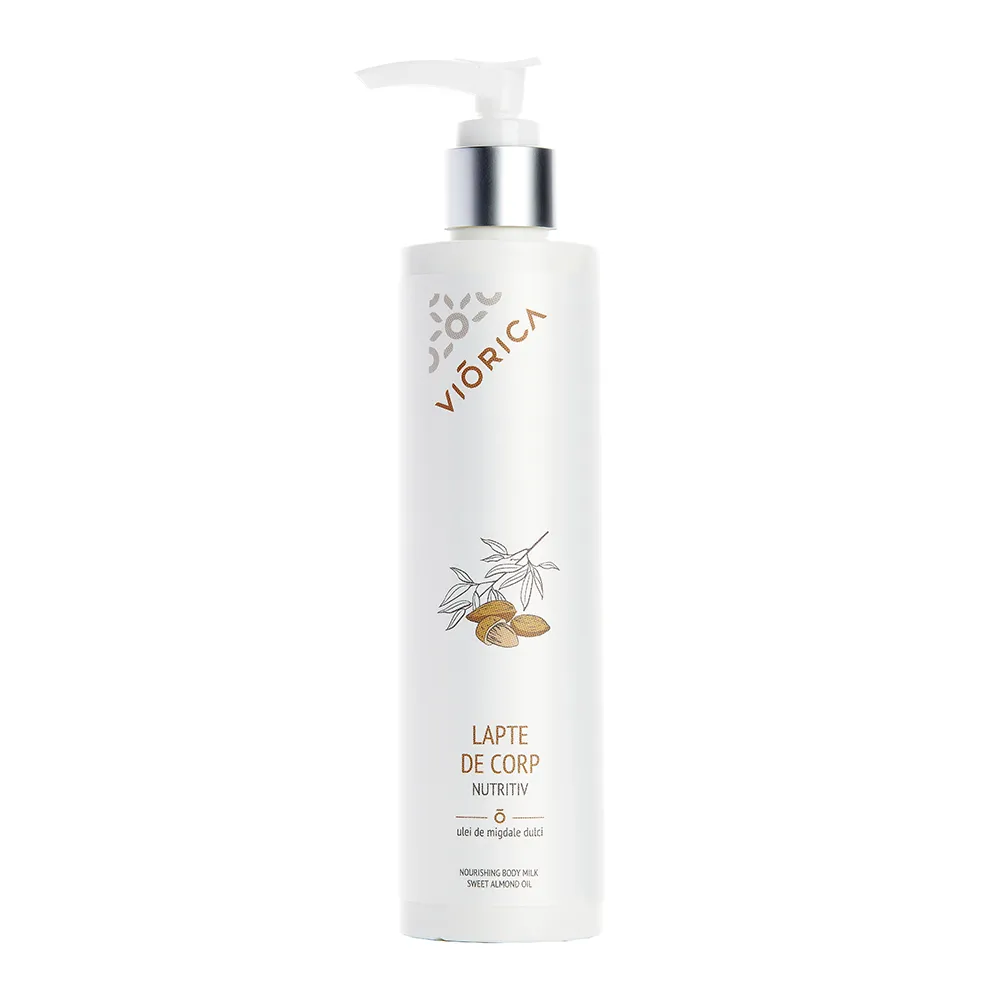 Lapte de Corp Nutritiv cu Ulei de Migdale Dulci, 250ml, Viorica