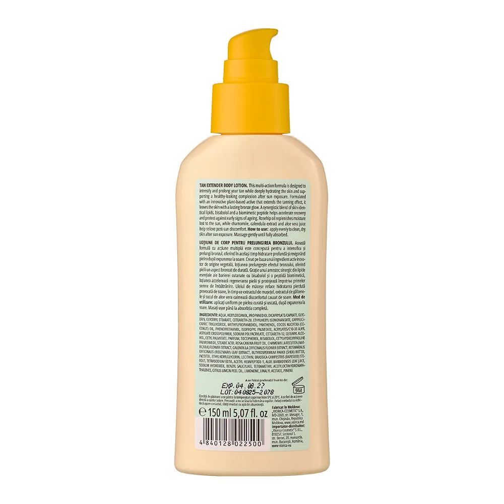 Lotiune de Corp pt Prelungirea Bronzului, 150ml, Viorica