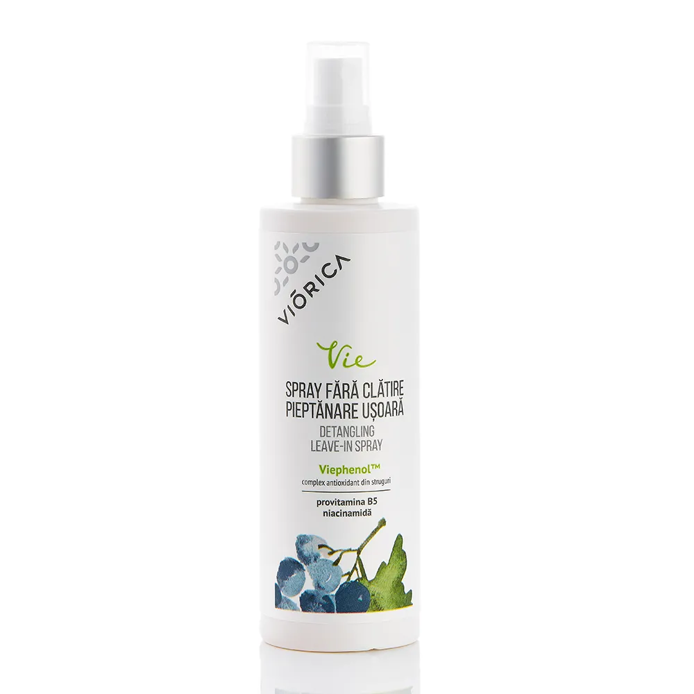 Spray fara clatire pentru pieptanare usoara, 200ml, Viorica Vie