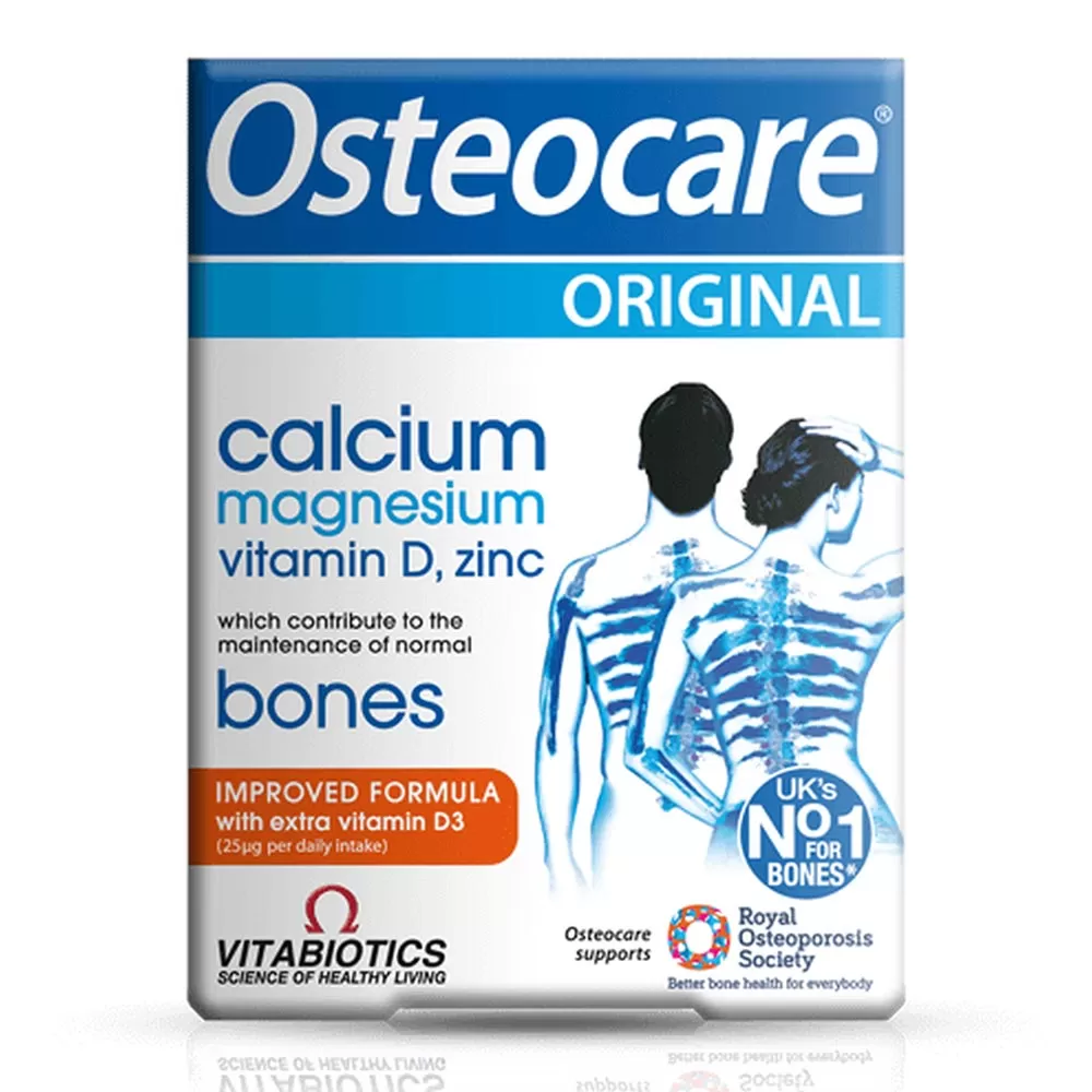 Osteocare original plus, 30 comprimate, Vitabotics
