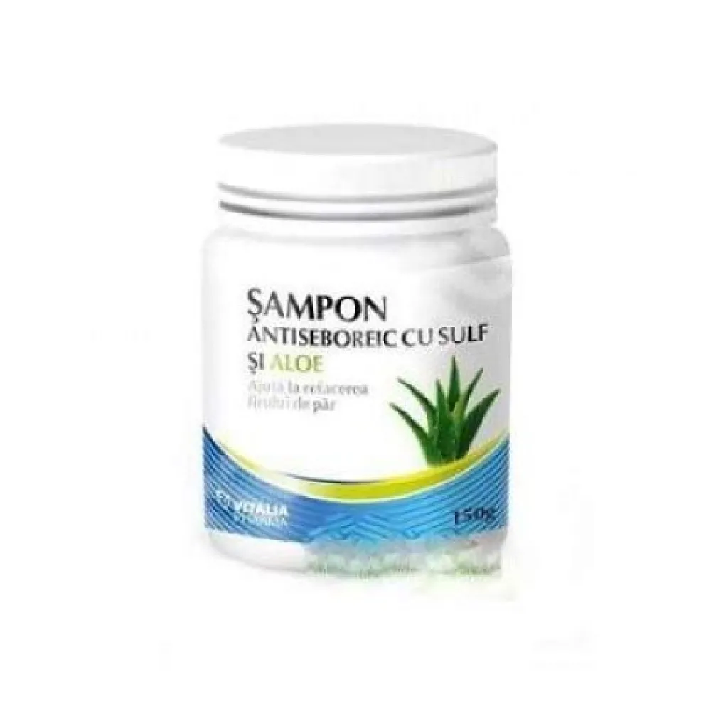 Vitalia Sampon Antiseboreic cu Sulf si Aloe x 150g