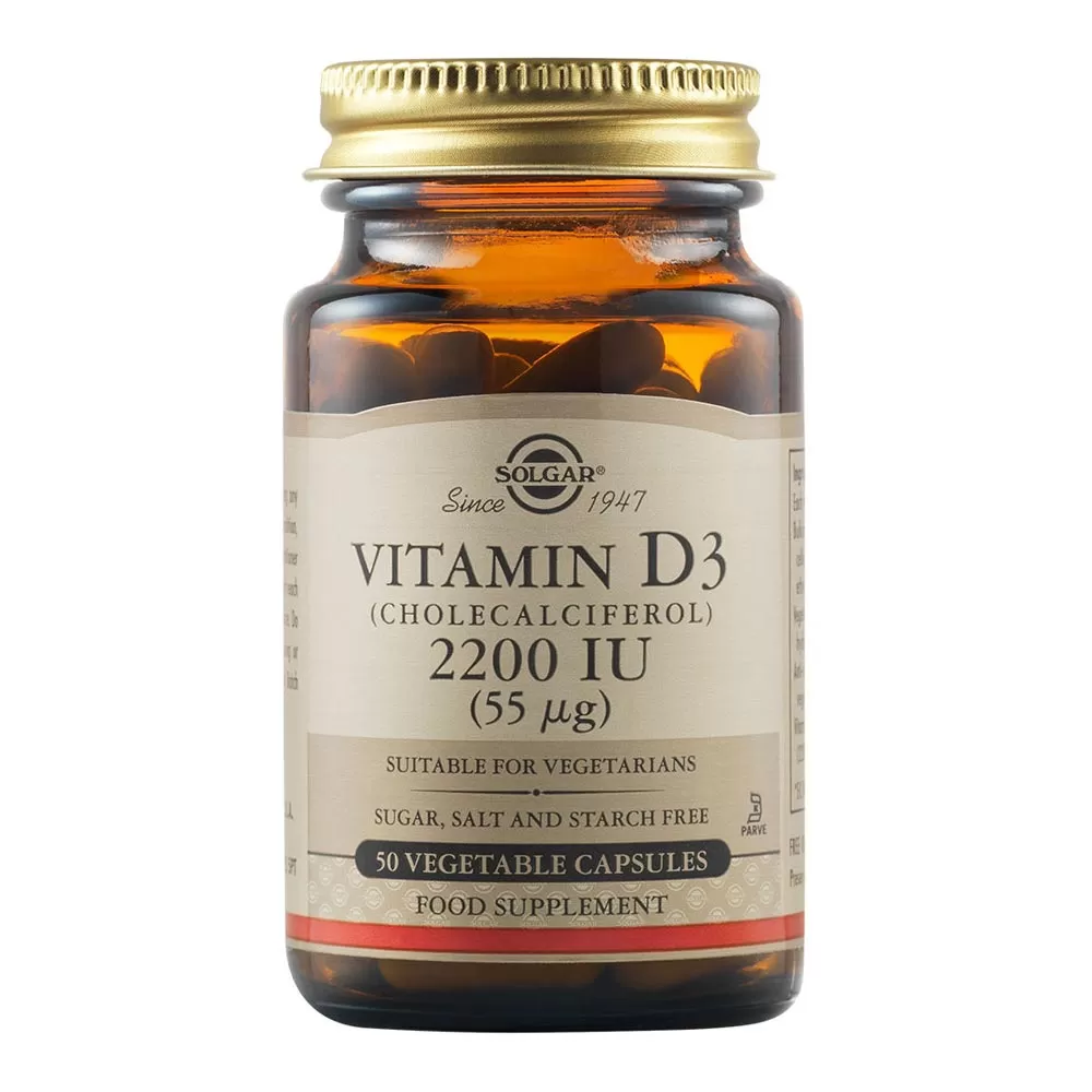 Vitamin D3 2200UI mg, 50 capsule, Solgar