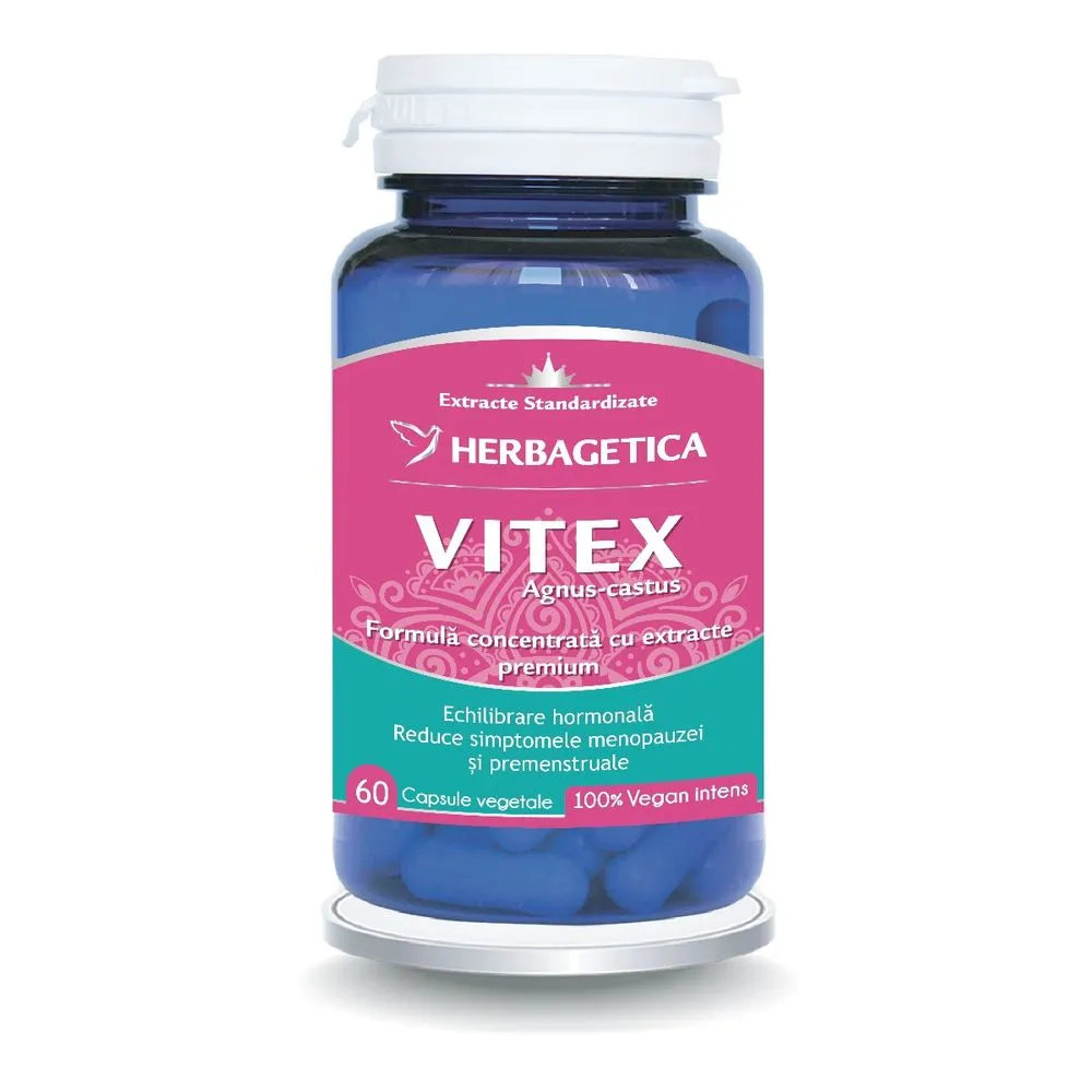 Vitex Zen Forte, 60 capsule, Herbagetica