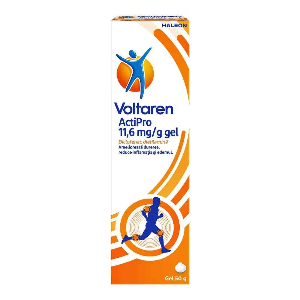 Voltaren ActiPro, 11,6 mg/g-gel, 50 g, Haleon