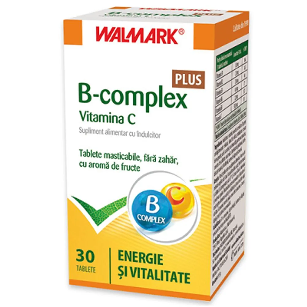 Walmark B Complex+Vit C -tb x 30 (1+1x50% Oferta)
