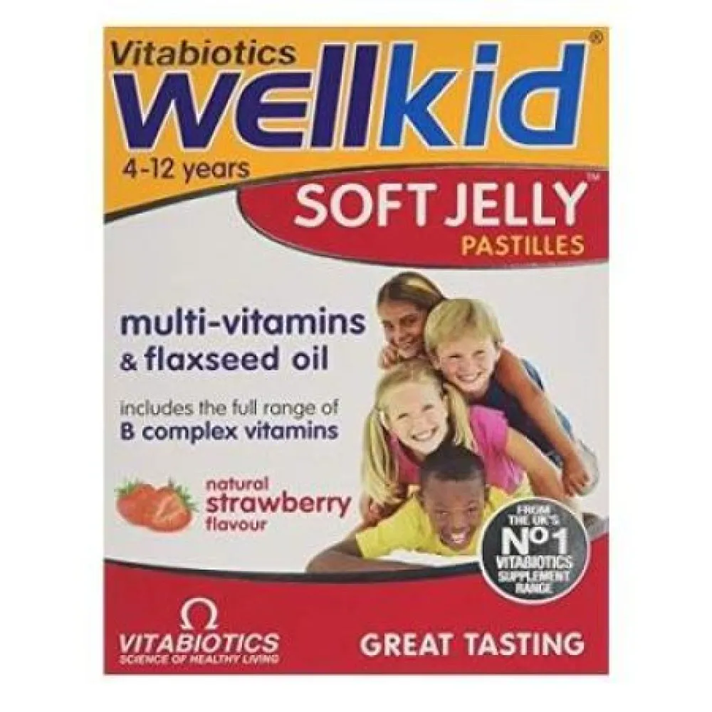 Wellkid Soft Jelly, 30 jeleuri, Vitabiotics