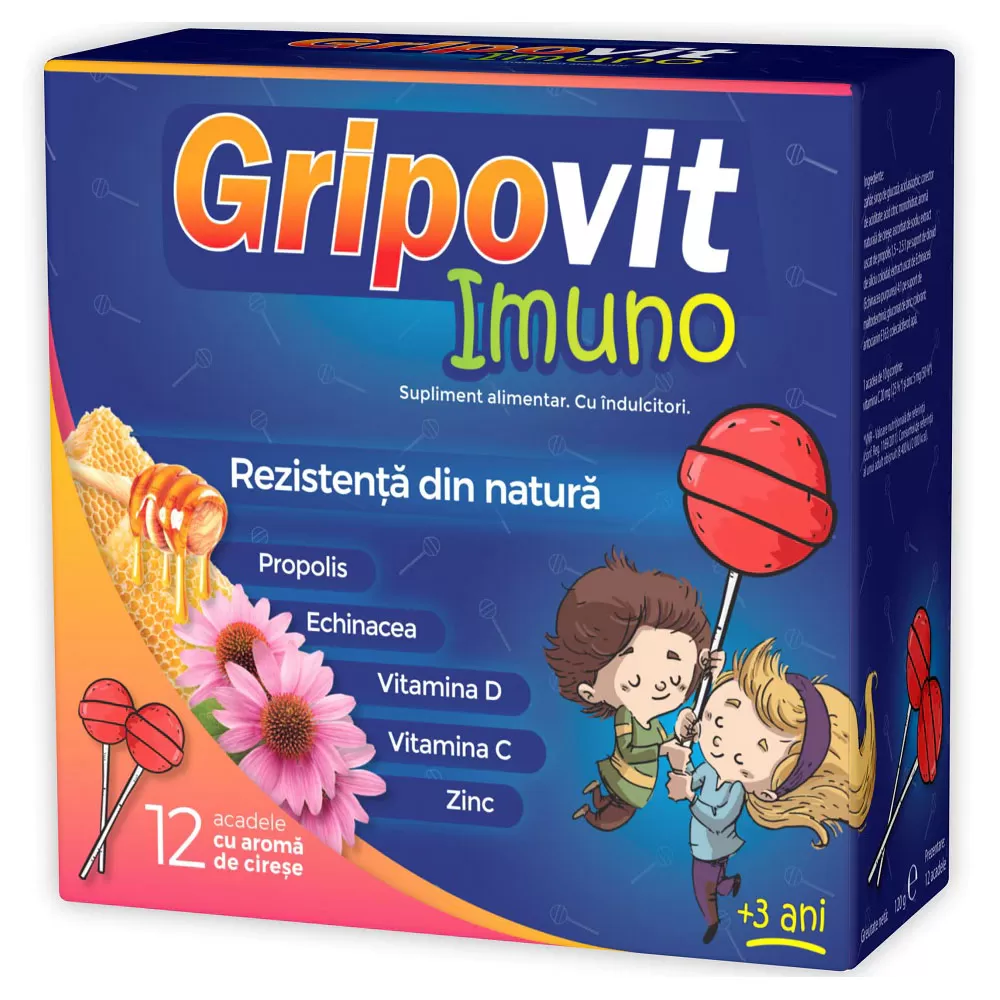Zdrovit Gripovit Imuno acadele x 12