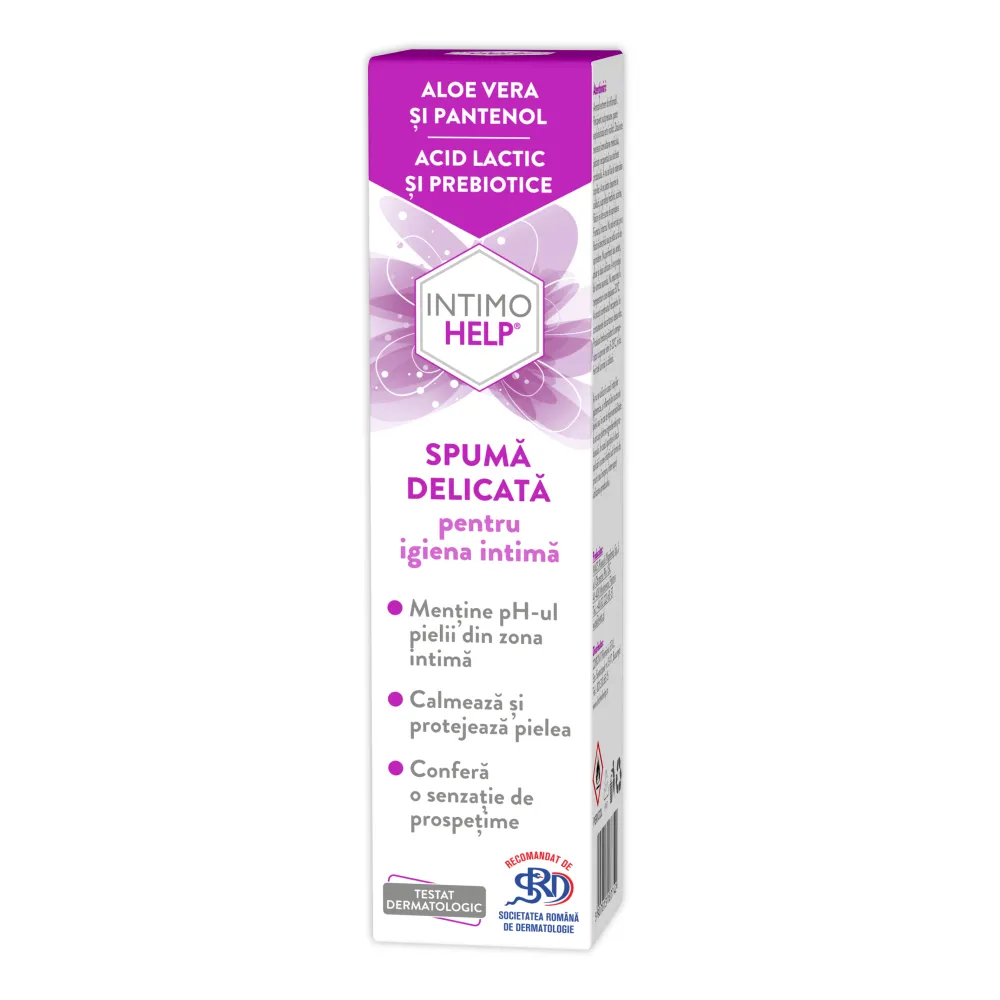 Spuma Delicata pt Igiena Intima Intimohelp, 150 ml - Zdrovit