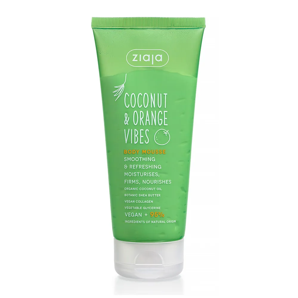 Mousse pt Corp Coconut & Orange Vibes, 200ml, Ziaja