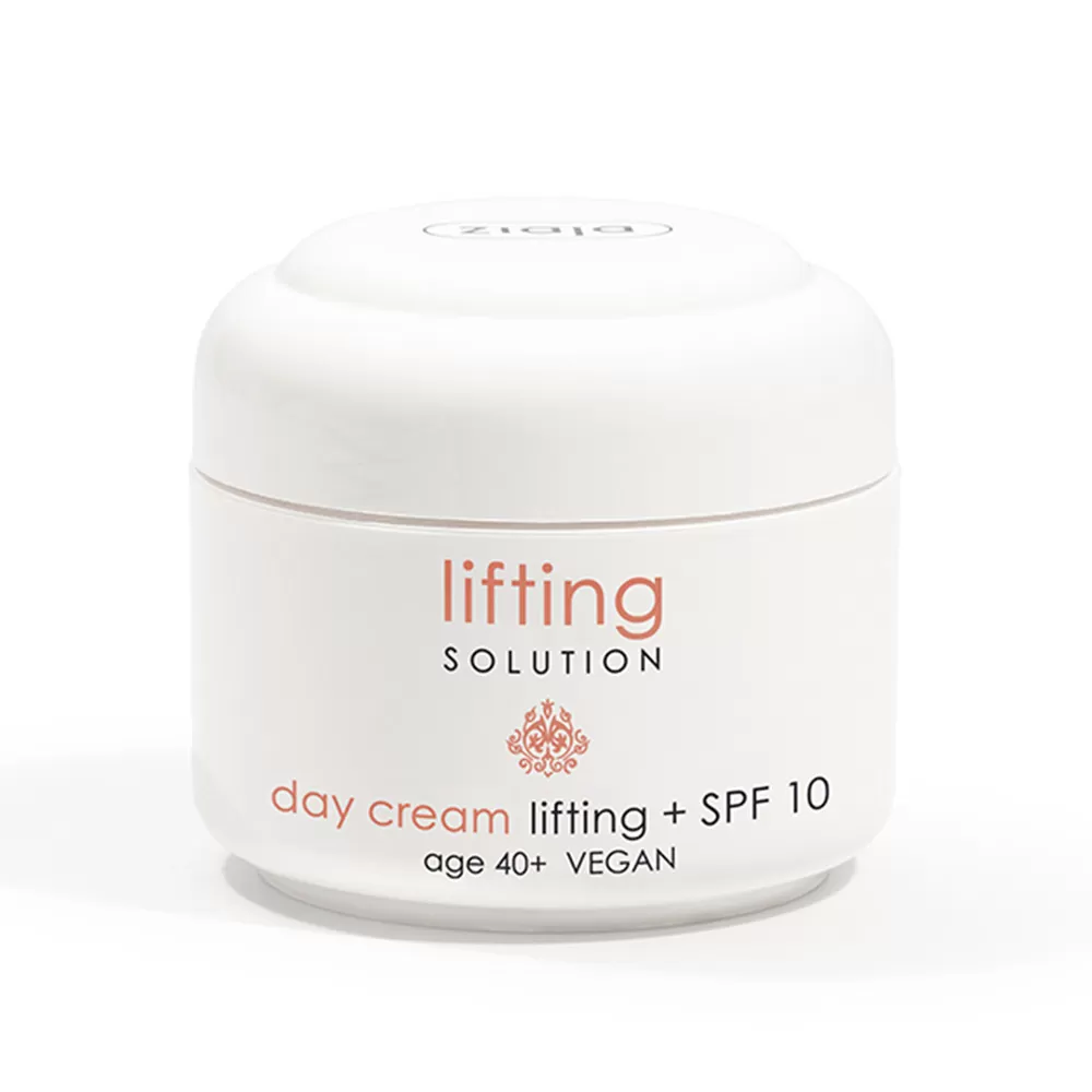 Crema de zi antirid cu SPF 10 Lifting Solution, 50 ml, Ziaja