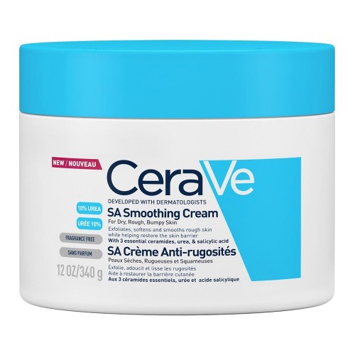 Crema hidratanta si exfolianta pentru corp piele uscata si aspra cu rugozitati, 340g, CeraVe