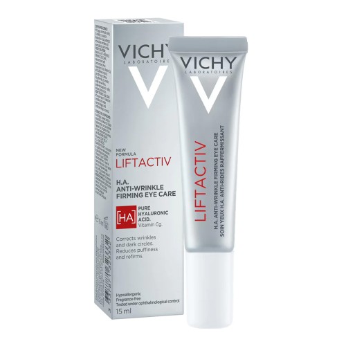 Crema pentru ochi cu efect antirid si fermitate LIFTACTIV H.A., 15ml, VICHY