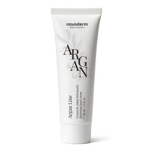 Crema hidratanta de maini cu miros de Argan, 50ml, Novoderm