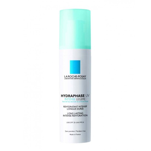 Crema pentru ten deshidratat Hydraphase UV Intense Legere SPF 20, 50 ml, La Roche-Posay