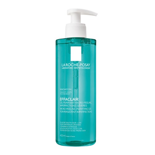 Gel de curatare micro-exfoliant Effaclar, 400ml, La Roche-Posay
