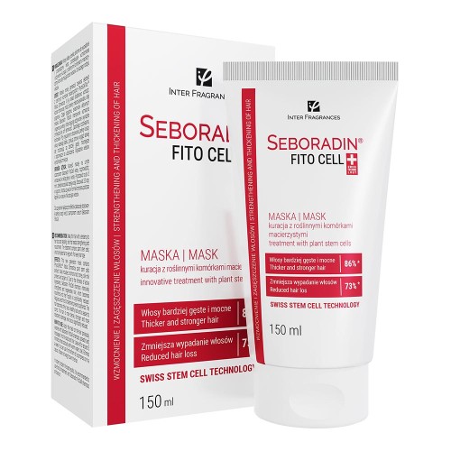 Masca pentru par fin cu tendinta de cadere Fitocell, 150 ml, Seboradin