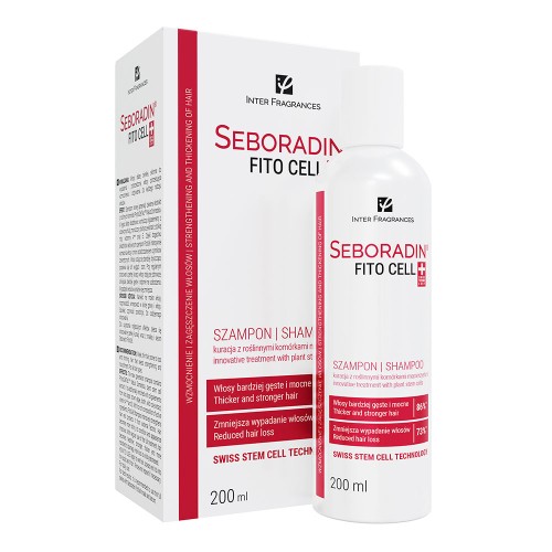 Sampon pentru par fin cu tendinta de cadere Fitocell, 200 ml, Seboradin