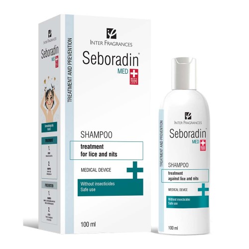 Seboradin Med Sampon pentru Tratamentul Paduchilor si Lindinilor x 100 ml