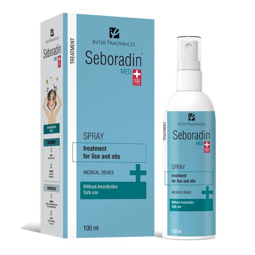 Seboradin Med Spray pentru Tratamentul Paduchilor si Lindinilor x 100 ml