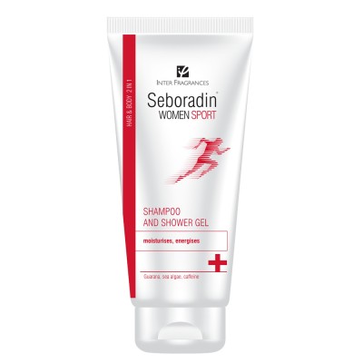 Seboradin Women Sport 2 in 1 Sampon si Gel x 150 ml