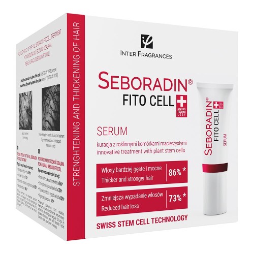 Ser pentru par fin cu tendinta de cadere Fitocell, 7 bucati, Seboradin