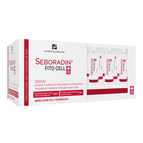 Serum pentru par fin cu tendinta de cadere Fitocell, 15 bucati, Seboradin