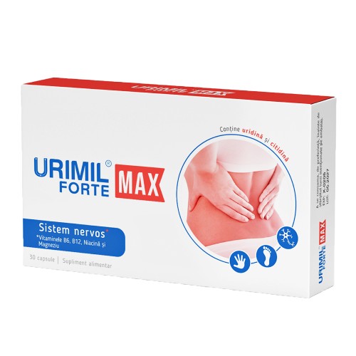Urimil Forte Max, 30 capsule, NaturPharma