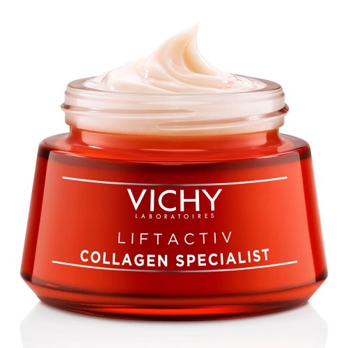 Crema de zi antirid pentru toate tipurile de ten Liftactiv Collagen Specialist, 50 ml, Vichy