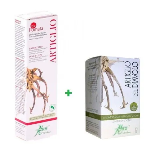 Aboca Artiglio cps. x 50 + Ariblio Bio Pommade x 50ml Cadou