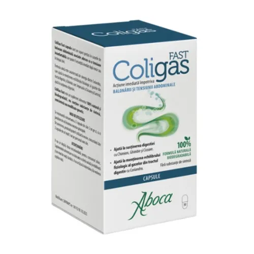 Coligas fast, 30 capsule, Aboca