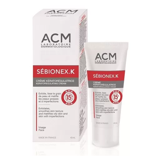 Crema cheratoreglatoare Sebionex K, 40 ml, ACM